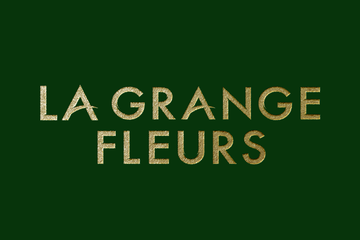 Фирменная айдентика для украинского цветочного  "La Grange de Fleurs"