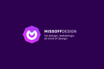 Логотип студии MISSOFFDESIGN
