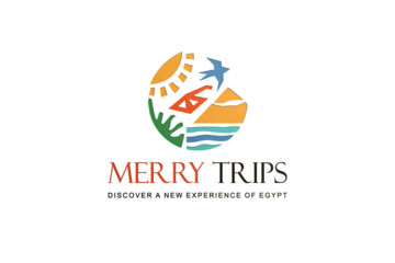 Логотип для туристической компании "MERRY TRIPS"