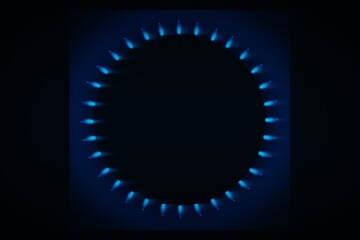 Анимационный видеоролик - логотип компании "Газпром"