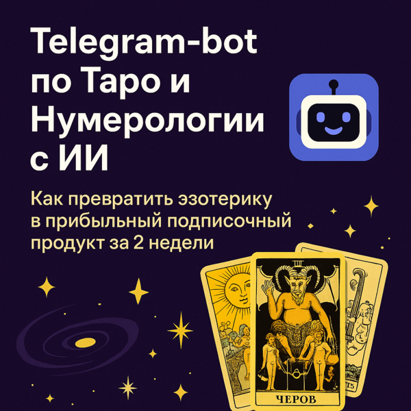 Разработка Telegram-бота с ИИ для тарологии и нумерологии